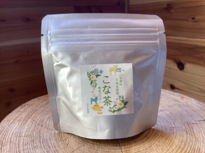 久田見高原の粉末茶
